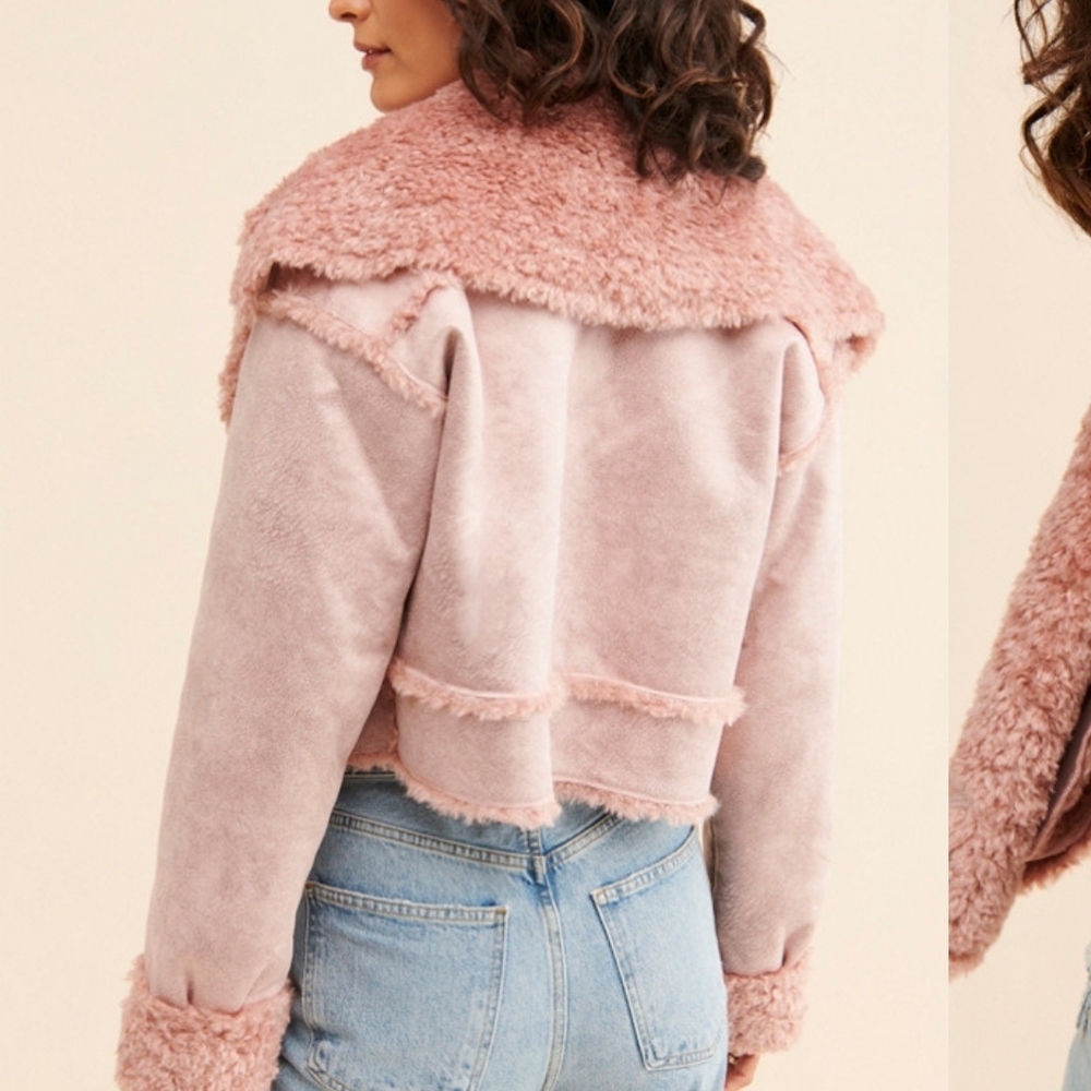 NVLT Blush Teddy Jacket - Picture 3 of 3